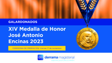 Derrama Magisterial premiará a los Galardonados de la Medalla de Honor José Antonio Encinas 2023