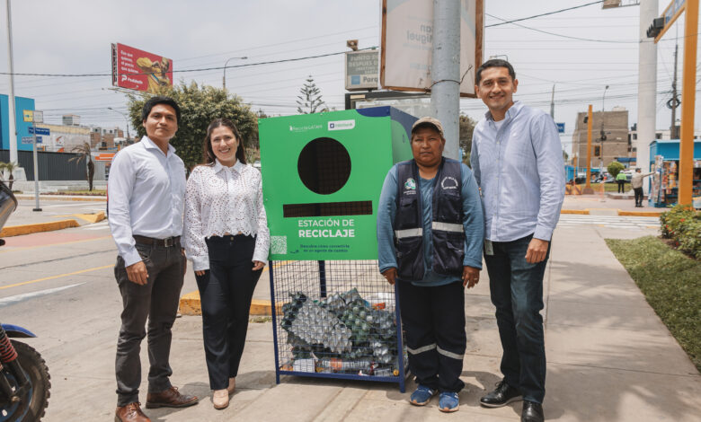 Interbank y Recicla LATAM instalan estaciones de reciclaje en todos los departamentos del Perú