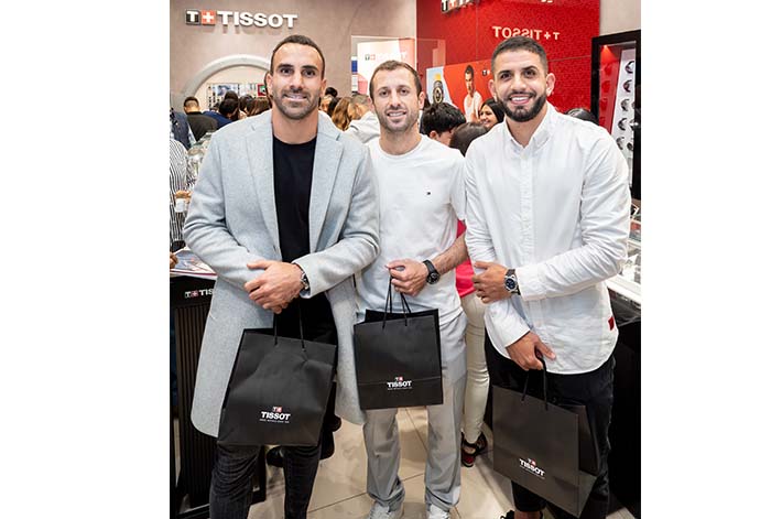 La marca de relojes Tissot adelanta la Navidad en Lima