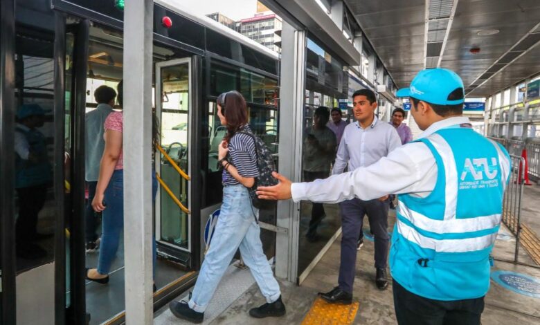ATU: usuarios del Metropolitano y de los corredores Azul y Rojo tienen hasta dos horas de tiempo para realizar trasbordos