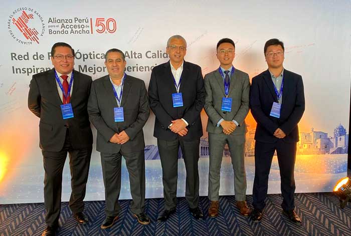 Huawei refuerza su compromiso en el desarrollo de infraestructura de Banda Ancha en el Perú