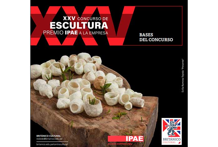 El BRITÁNICO e IPAE anuncian la convocatoria para el XXV Concurso de Escultura
