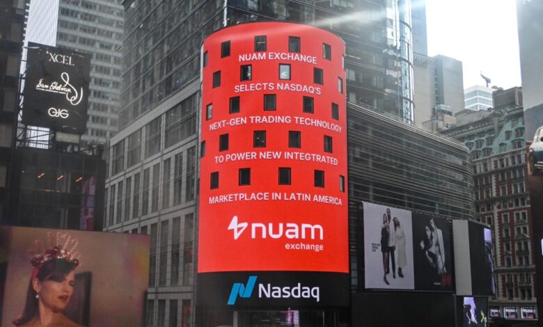 nuam exchange y Nasdaq establecen alianza estratégica y tecnológica para desarrollar nueva plataforma de mercado en América Latina