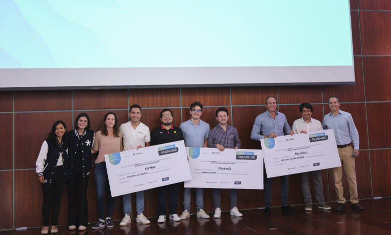 Krealo, el Centro de InnovaCXión del BCP y Seedstars premiaron a startups de Latam por más de US$225,000 para su desarrollo