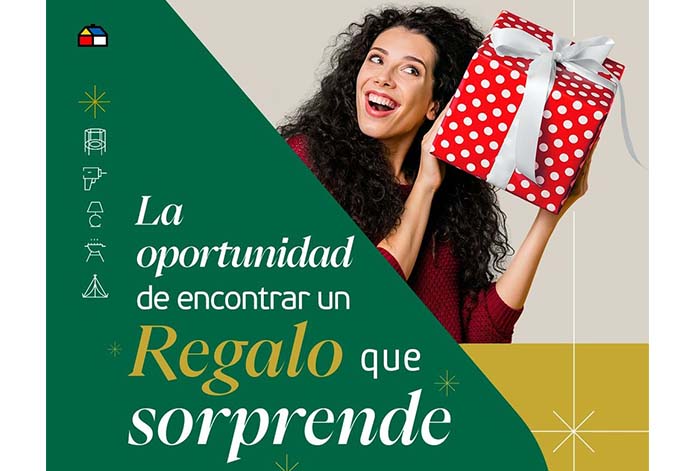 Sodimac te invita esta Navidad a sorprender a los que más quieres