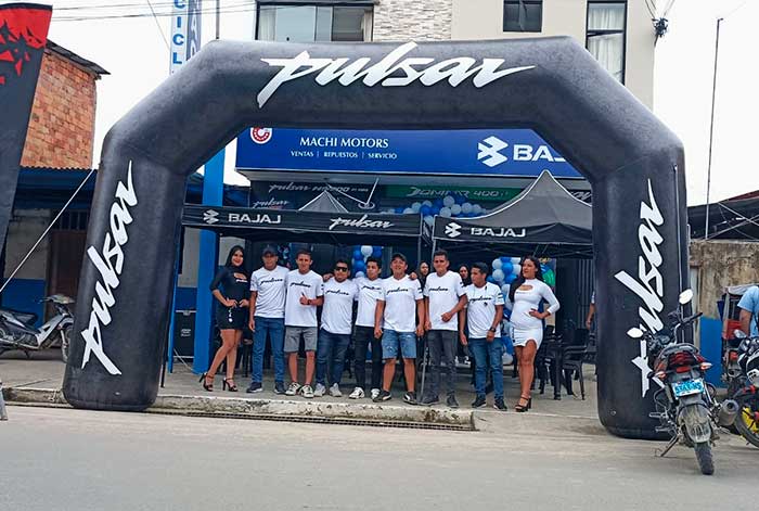 Bajaj inaugura nueva tienda en la ciudad de Moyobamba