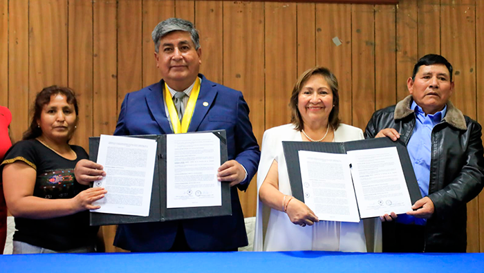 PRODUCE y la Municipalidad Provincial de Yungay firman convenio para impulsar la ampliación de su mercado modelo