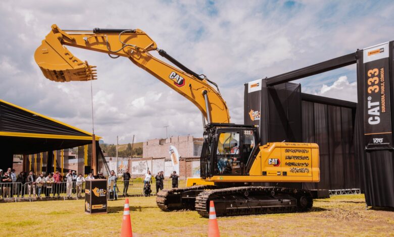 Ferreyros lanza excavadora CAT 333, para construcción y minería, en diversas regiones del Perú