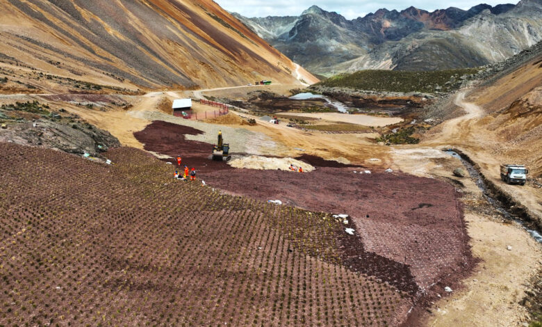 Lima: Obras de remediación ambiental minera en proyecto Caridad supera el 76%