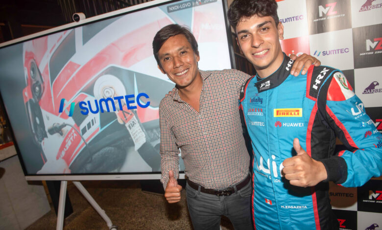 Sumtec reafirma su apoyo al piloto Matías Zagazeta durante la temporada 2024