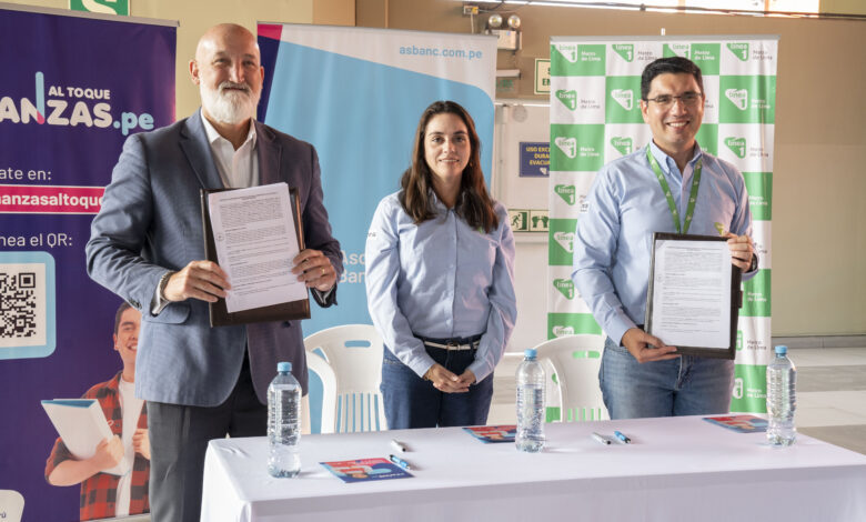 La Línea 1 del Metro de Lima y la Asociación de Bancos se unen para fomentar la educación financiera