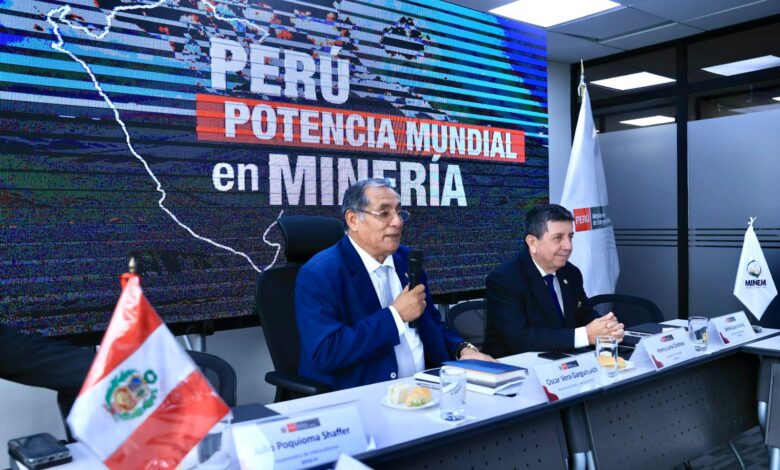 MINEM: Estado e inversionistas son aliados estratégicos para destrabar mayores inversiones mineras