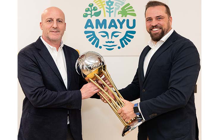 Grupo AJE consolida su presencia a nivel global con Amayu Energy, nuevo patrocinador de la Copa del Rey de Málaga
