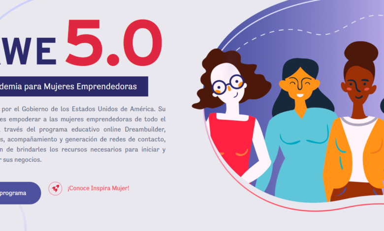 Emprendedoras podrán ganar capital semilla valorizado en 24 mil soles gracias a programa de la Embajada de EE. UU