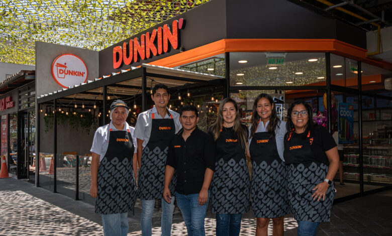 Dunkin' comienza el 2024 remodelando su icónico local en el C.C El Polo