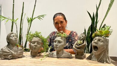 Escultora peruana representa a las “Diosas del Ande” en inspiradoradoras obras de arte