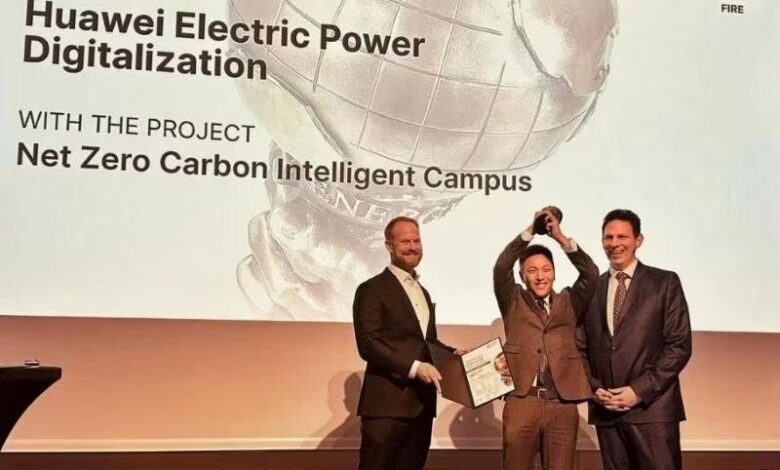 Huawei gana el premio Energy Globe World por el parque industrial de energía inteligente y bajas emisiones de carbono de Yancheng