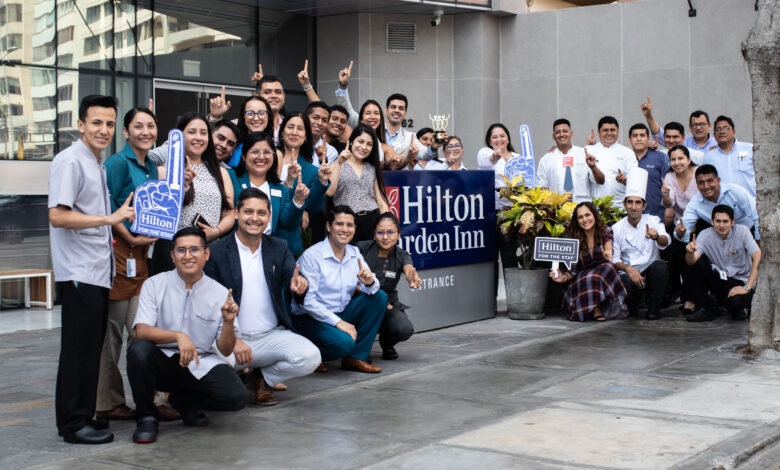 Hilton es reconocido por segunda vez como el mejor lugar para trabajar en Perú