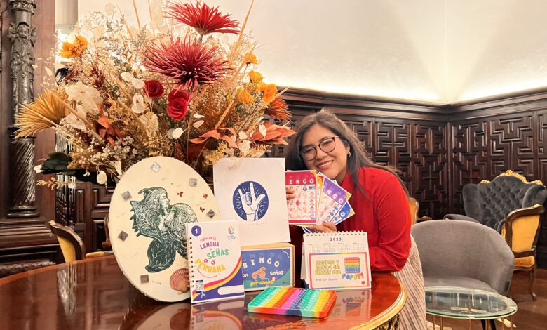 Señas para todos: “La meta es compartir la lengua de señas con todas las personas”