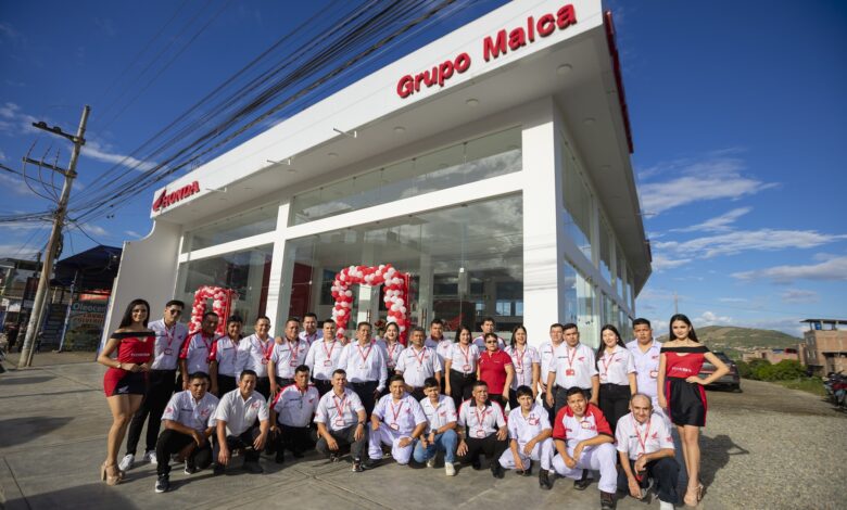Honda del Perú y Grupo Malca inauguran el primer concesionario de motocicletas más grande del país en Jaén