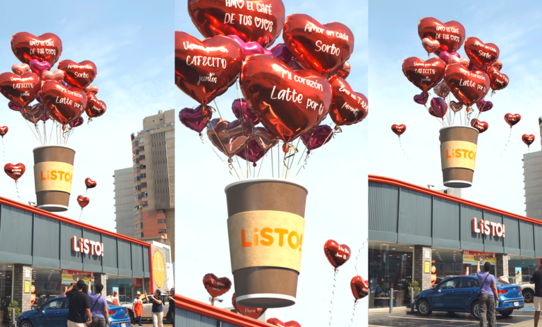 LiSTO! lanzó campaña de San Valentín y café con tecnología CGI