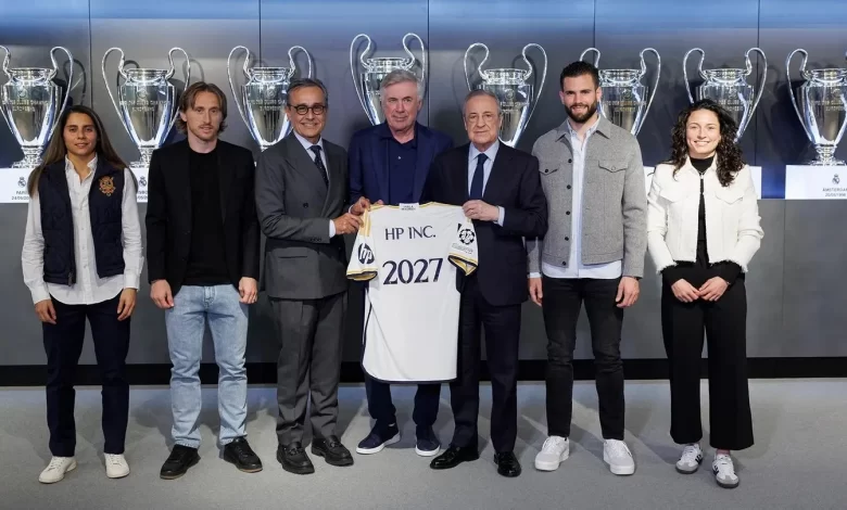 El Real Madrid y HP anuncian una colaboración global histórica