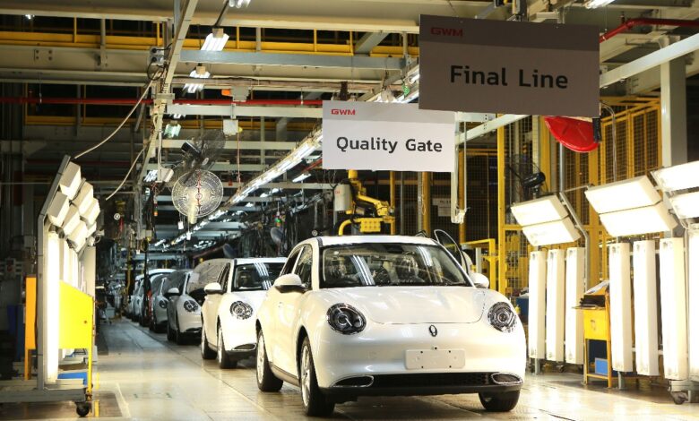 GWM incursiona como el primer OEM chino en producir vehículos eléctricos completos en el extranjero