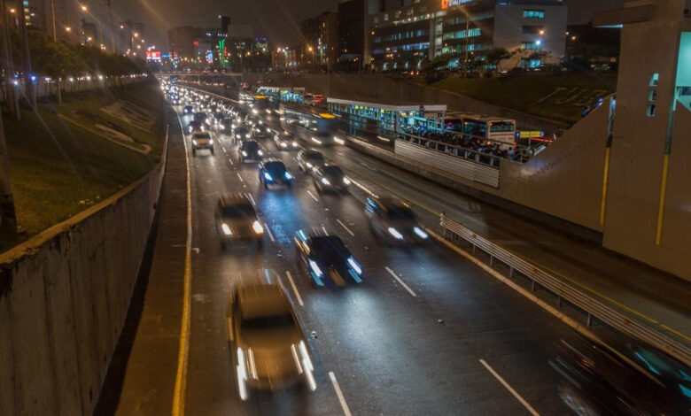 Flujo vehicular mostró leve expansión de 1.8% en el 2023