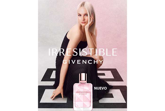 Givenchy presenta su nueva fragancia: Irresistible Eau de Parfum Very Floral, inspirada en la mujer audaz, libre y atrevida de hoy