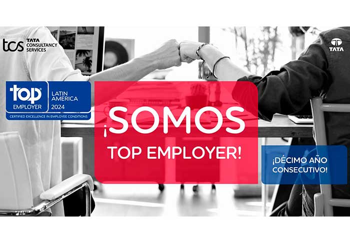 Tata Consultancy Services ha sido reconocida como #1 Top Employer 2024 en Perú