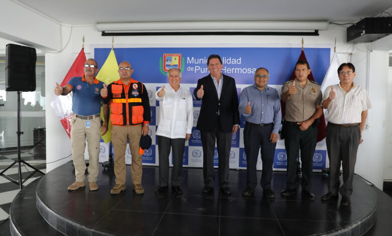 UNI y Punta Hermosa inauguran módulos de difusión y comunicaciones de Sistema de Alerta Temprana