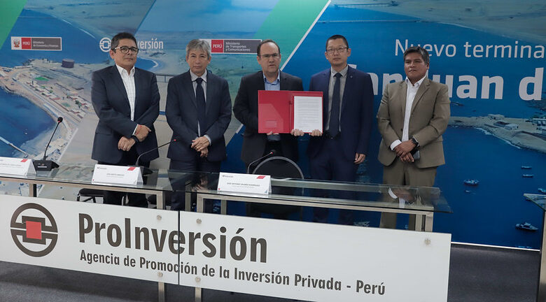 Estado adjudica el desarrollo del proyecto “Nuevo Terminal Portuario de San Juan de Marcona”