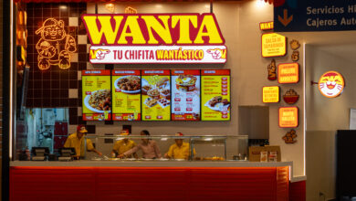Delosi inaugura su primer local físico de comida oriental Wanta en el Mall del Sur