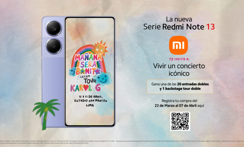 ¡Vive el concierto icónico de Karol G con Xiaomi y la Serie Redmi Note 13!