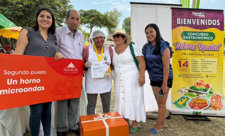 Ica celebra la vendimia con platos que conquistaron paladares en concurso gastronómico