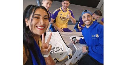 Misión VOLT: influencers del “Team Volt” recaban firmas de jugadores del Real Madrid para edición especial