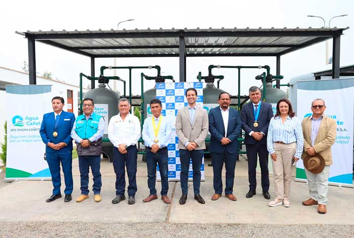 Los Portales construyó Planta de Tratamiento de Aguas Residuales en Chilca con una inversión de S/ 6.5 millones