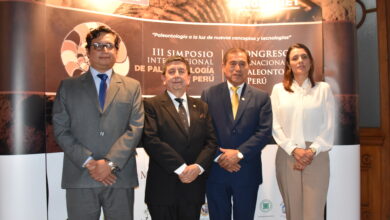 Ingemmet realizó el lanzamiento del III Simposio Internacional de Paleontología del Perú - I Congreso Internacional de Paleontología del Perú