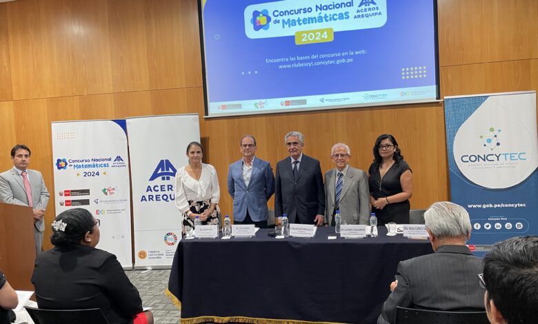 Inicia la segunda edición del "Concurso nacional de matemáticas Aceros Arequipa”, donde se entregarán más de 150,000 soles en premios