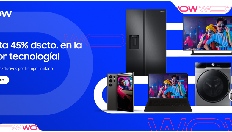 Cyber Wow: ¡Disfruta estas exclusivas promociones que trae Samsung para ti!