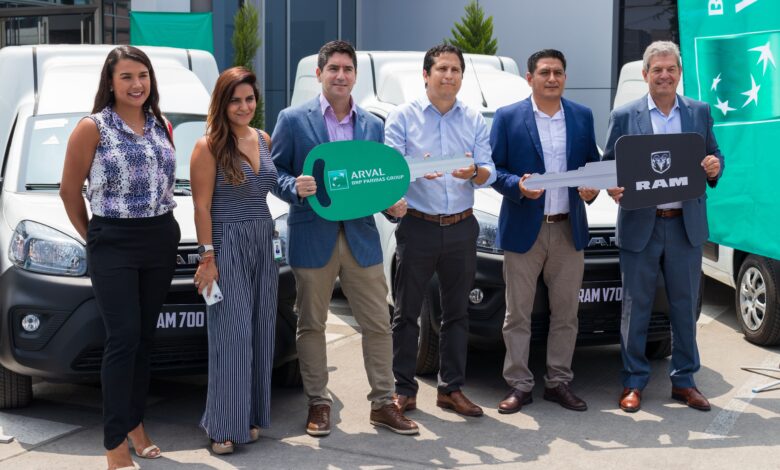 Arval Perú y Divemotor fortalecen al sector telecomunicaciones con la entrega de una flota del eficiente y ágil RAM V700