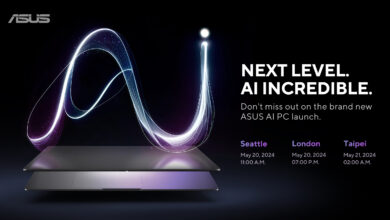 ASUS anuncia el evento de lanzamiento Next Level. AI Incredible en el que presentará su primera PC ASUS AI de nueva generación