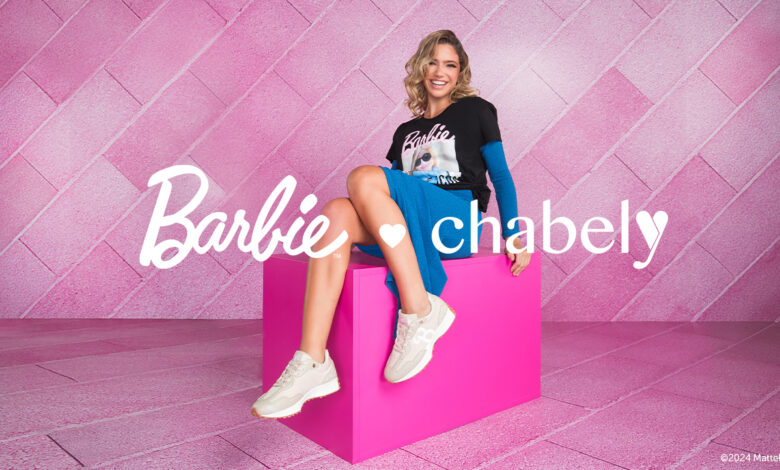 65 años de Barbie: Chabely rinde homenaje a la muñeca de Mattel con zapatillas en edición limitada .