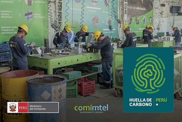 COMIMTEL obtuvo la primera estrella de Huella de Carbono Perú del MINAM