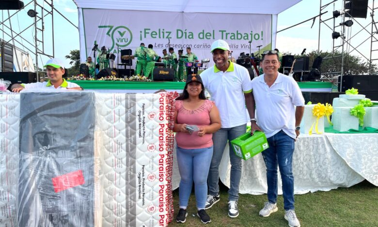Grupo Virú celebra y reconoce por el Día del Trabajador a todos sus colaboradores en sus unidades industriales y agrícolas