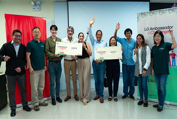 LG premia con S/50,000 de financiamiento a proyectos sociales innovadores