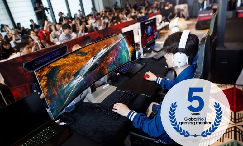 Samsung Electronics es reconocida como la número 1 en el mercado mundial de monitores OLED