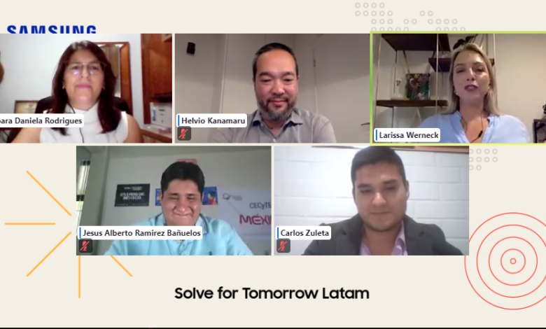 Samsung Solve for Tomorrow Latam presenta nueva plataforma educativa en webinar internacional