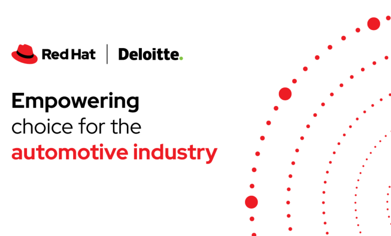 Red Hat y Deloitte colaboran para impulsar los vehículos definidos por software mediante soluciones preintegradas