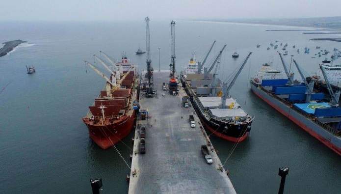 Puertos movilizaron más de 19 millones de toneladas de carga, 12% más que en el 2023